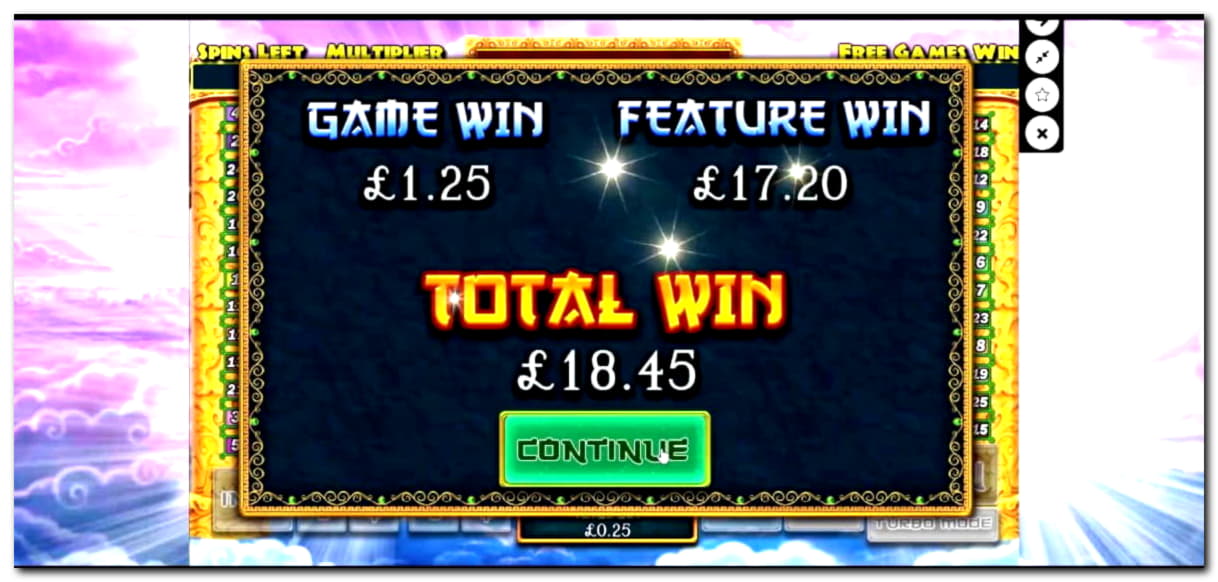 140 Free spins casino at Casino Luck