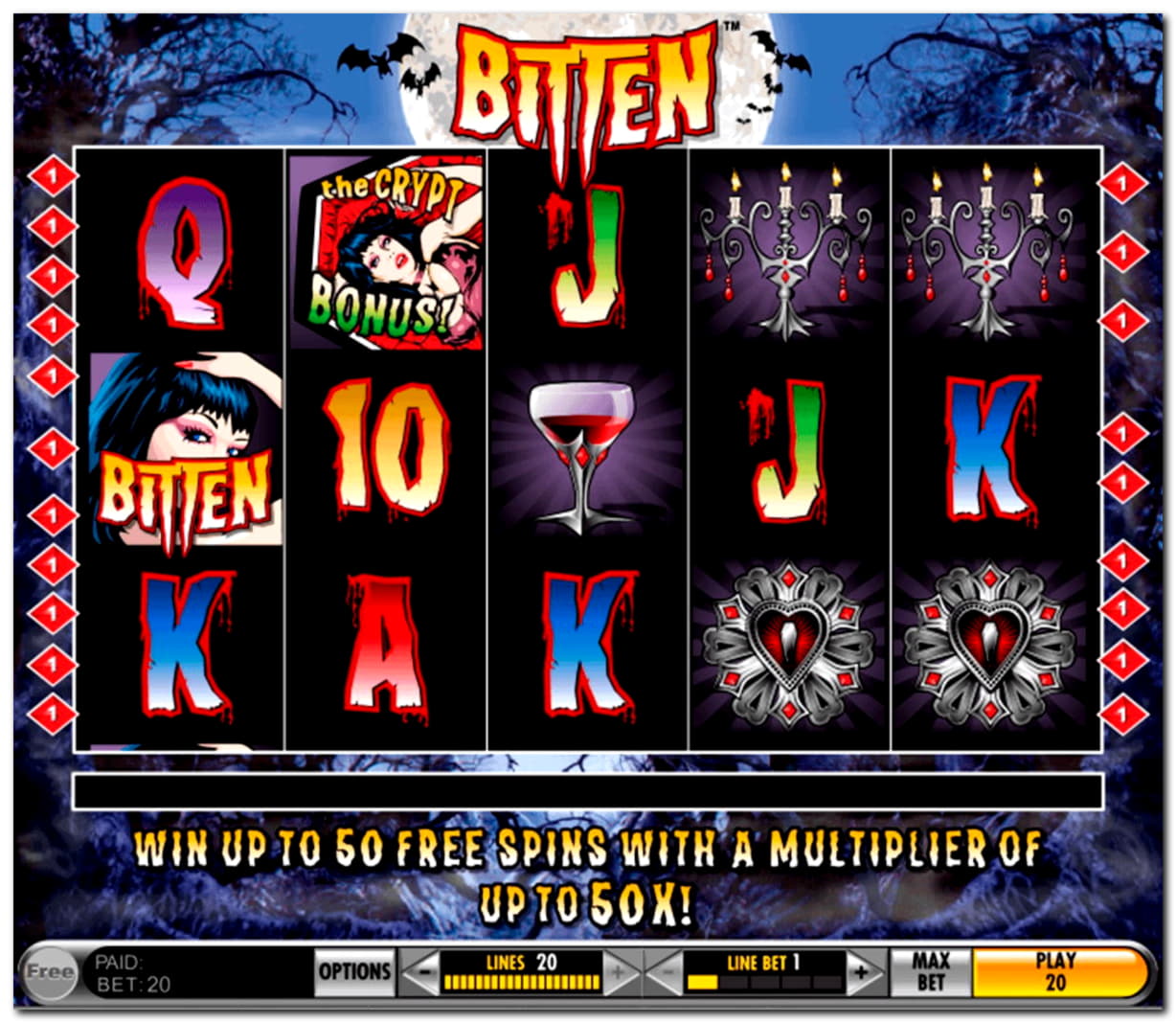 235 Free spins at Opti Bet Casino