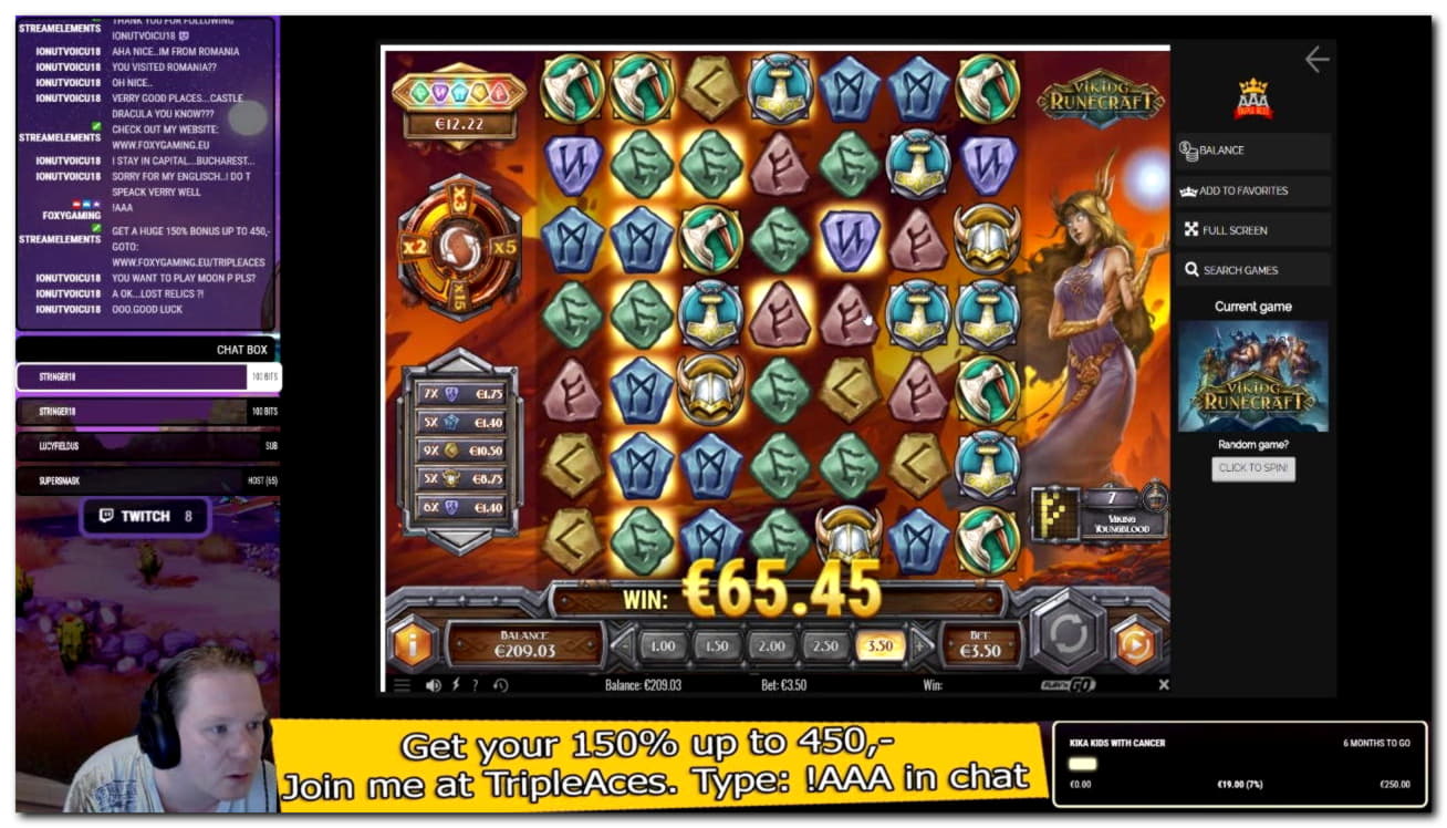 145 Free Spins no deposit at Winner Casino