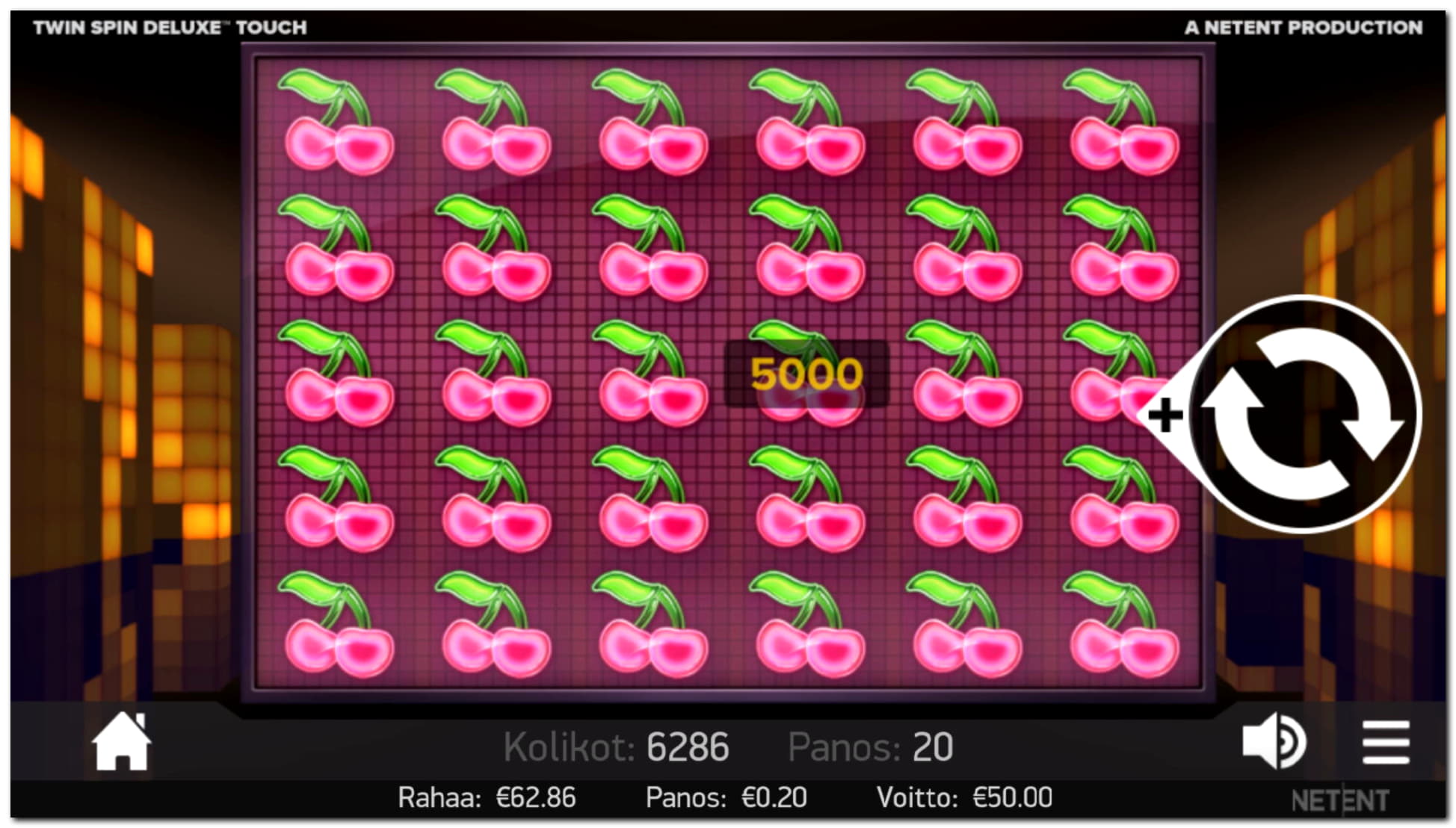 55 Free Spins right now at Slots Million Casino