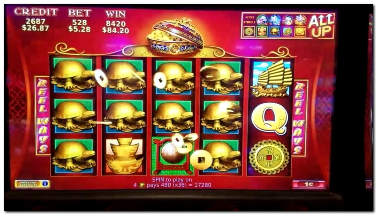 $490 Casino chip at Magic Red Casino