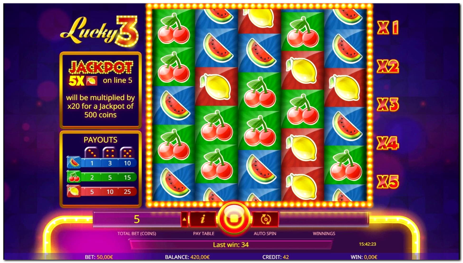 EURO 245 Casino chip at Unique Casino