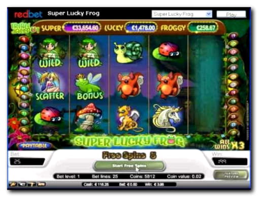 390% First deposit bonus at Casino Luck