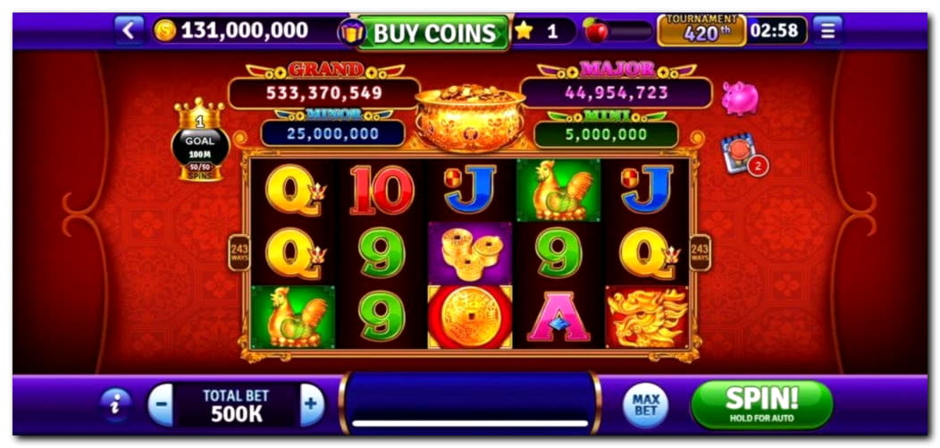 Eur 110 free chip casino at Slots Million Casino