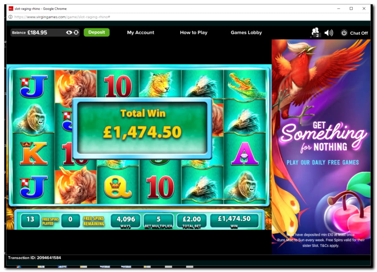 EUR 2570 No Deposit at Slots Million Casino