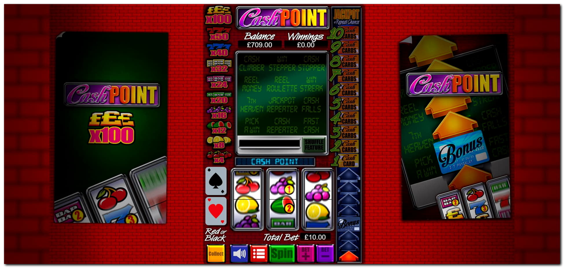465% Casino match bonus at Unique Casino