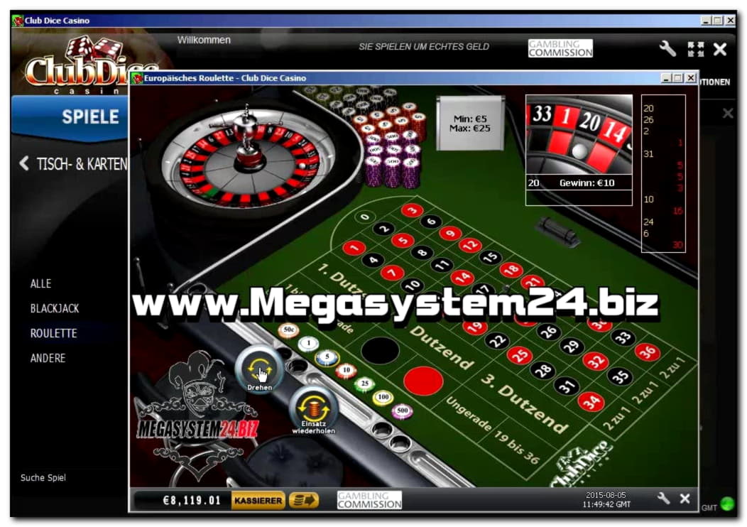 555% casino match bonus at Gluck24 Casino