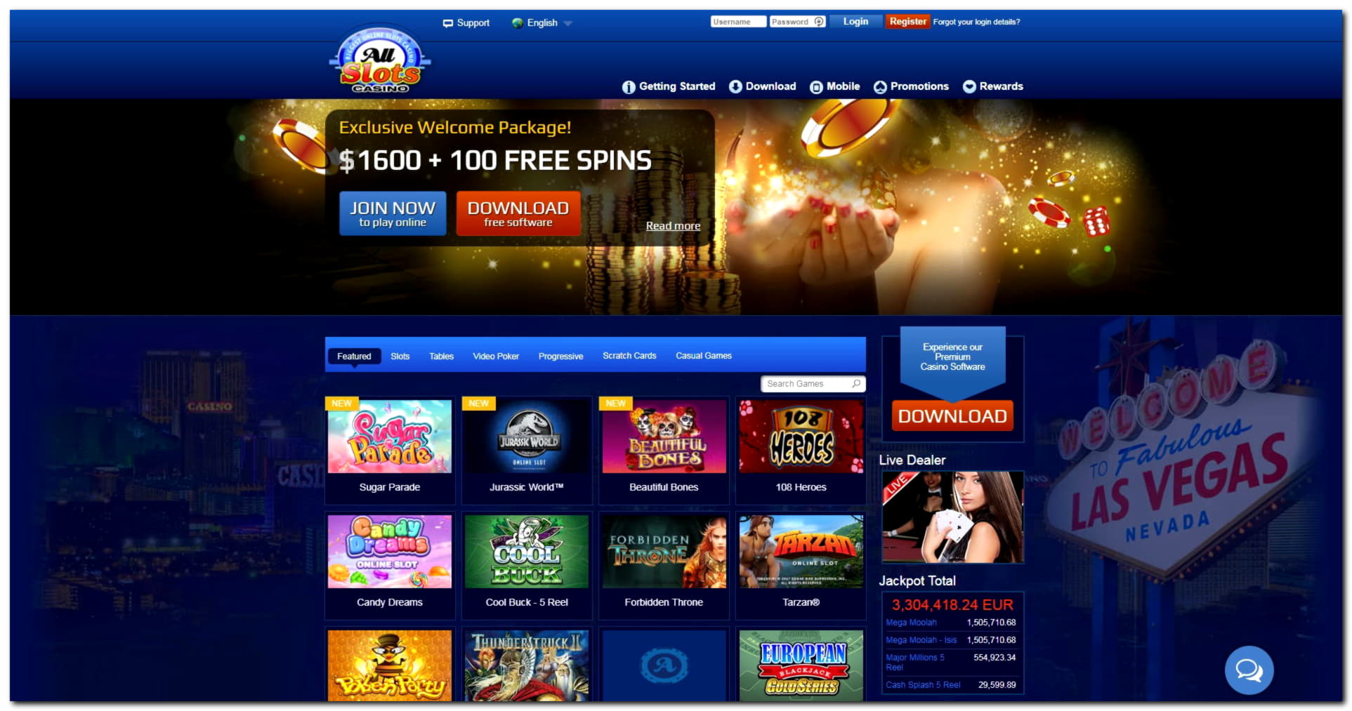 595% Match at a Casino at Jet Bull Casino