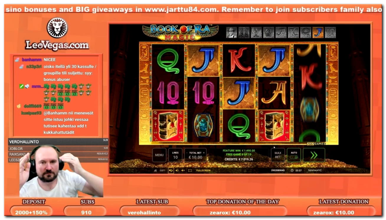 EUR 550 Free Casino Chip at Karamba Casino
