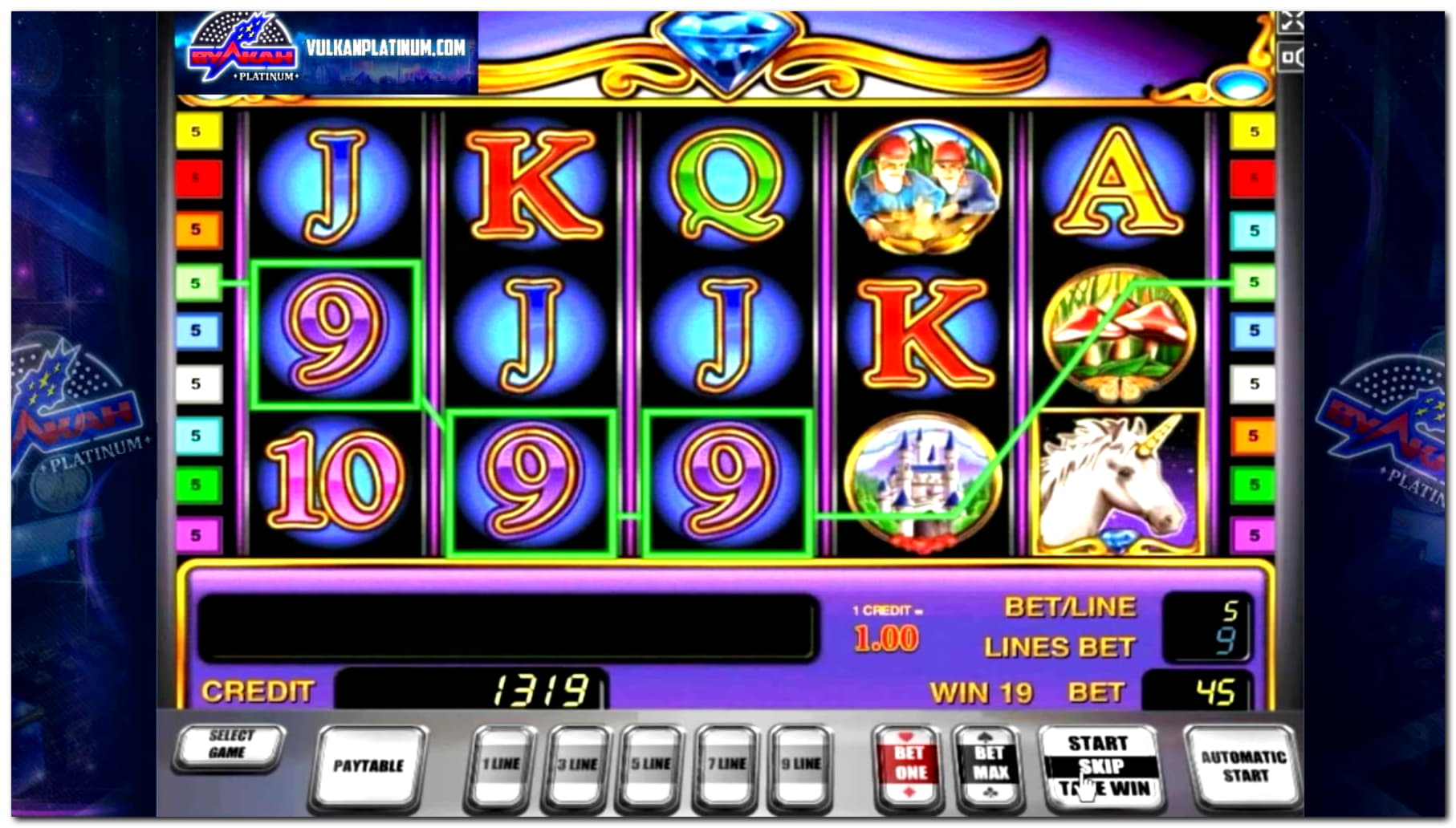 EUR 235 NO DEPOSIT CASINO BONUS at Gluck24 Casino