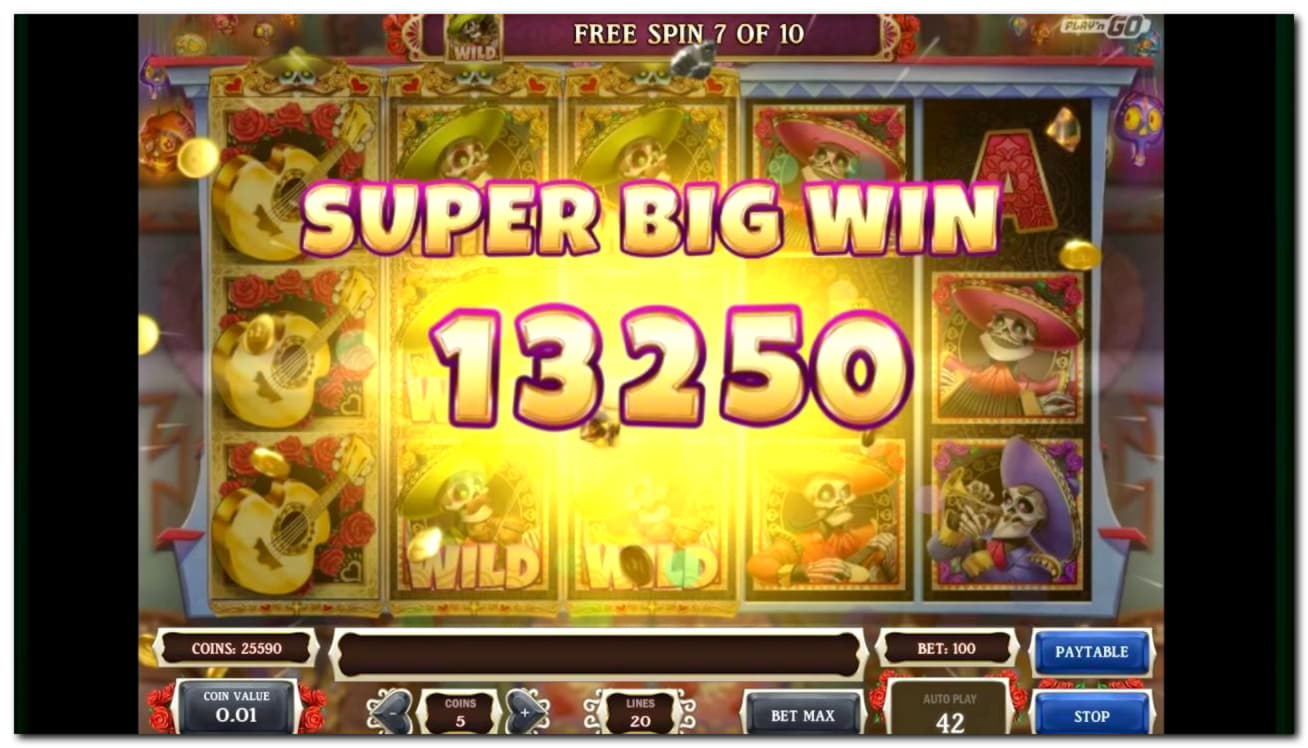 550% Deposit match bonus at Casino Luck