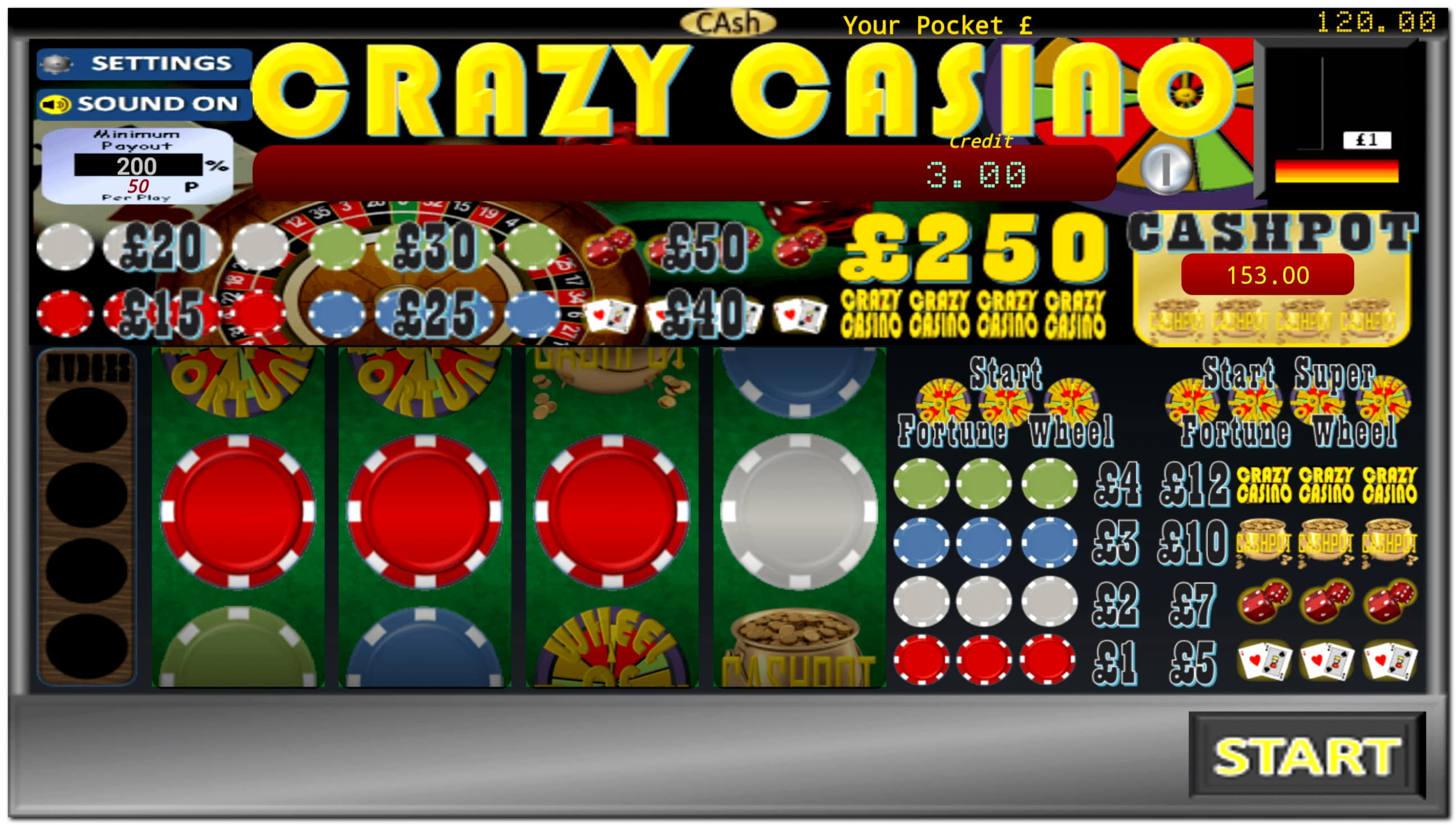 405% Welcome Bonus at Casino Luck