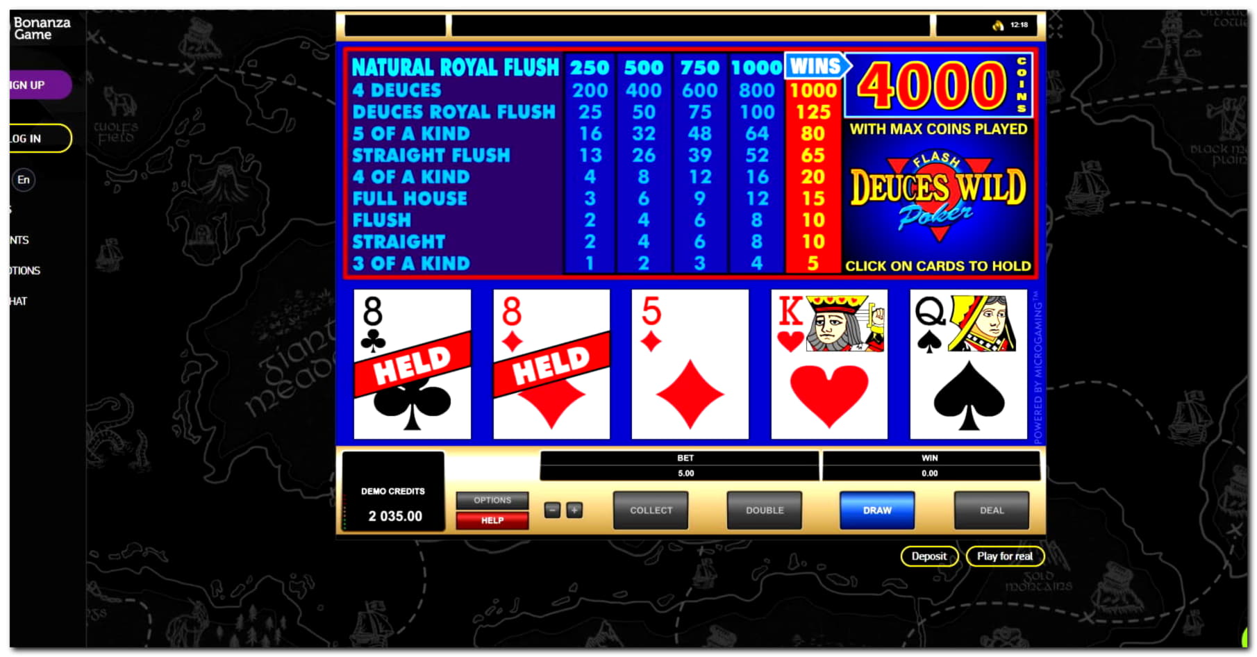 £99 Free casino chip at Opti Bet Casino