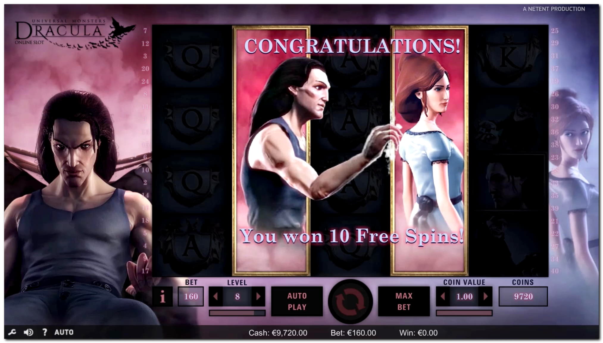 66 free spins at Red Bet Casino