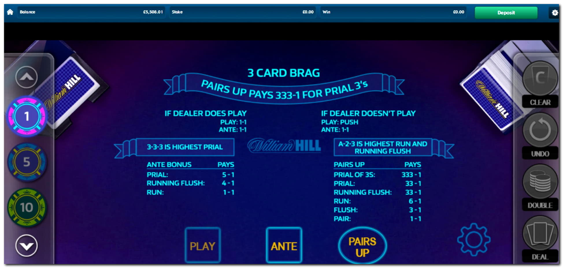 EURO 190 free casino chip at CasiPlay Casino