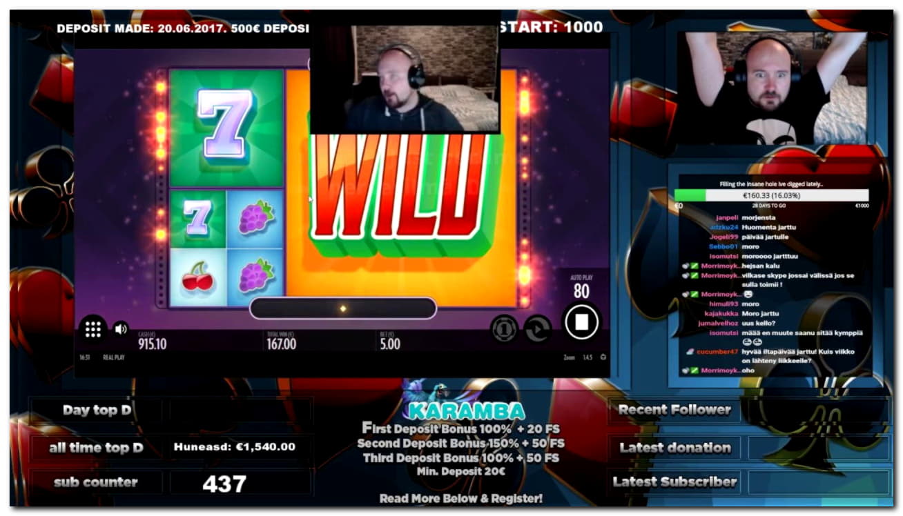 €710 Daily freeroll slot tournament at Bonanza Game Casino