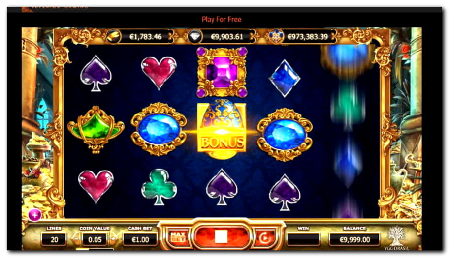 Eur 3335 NO DEPOSIT CASINO BONUS at Mansion Casino