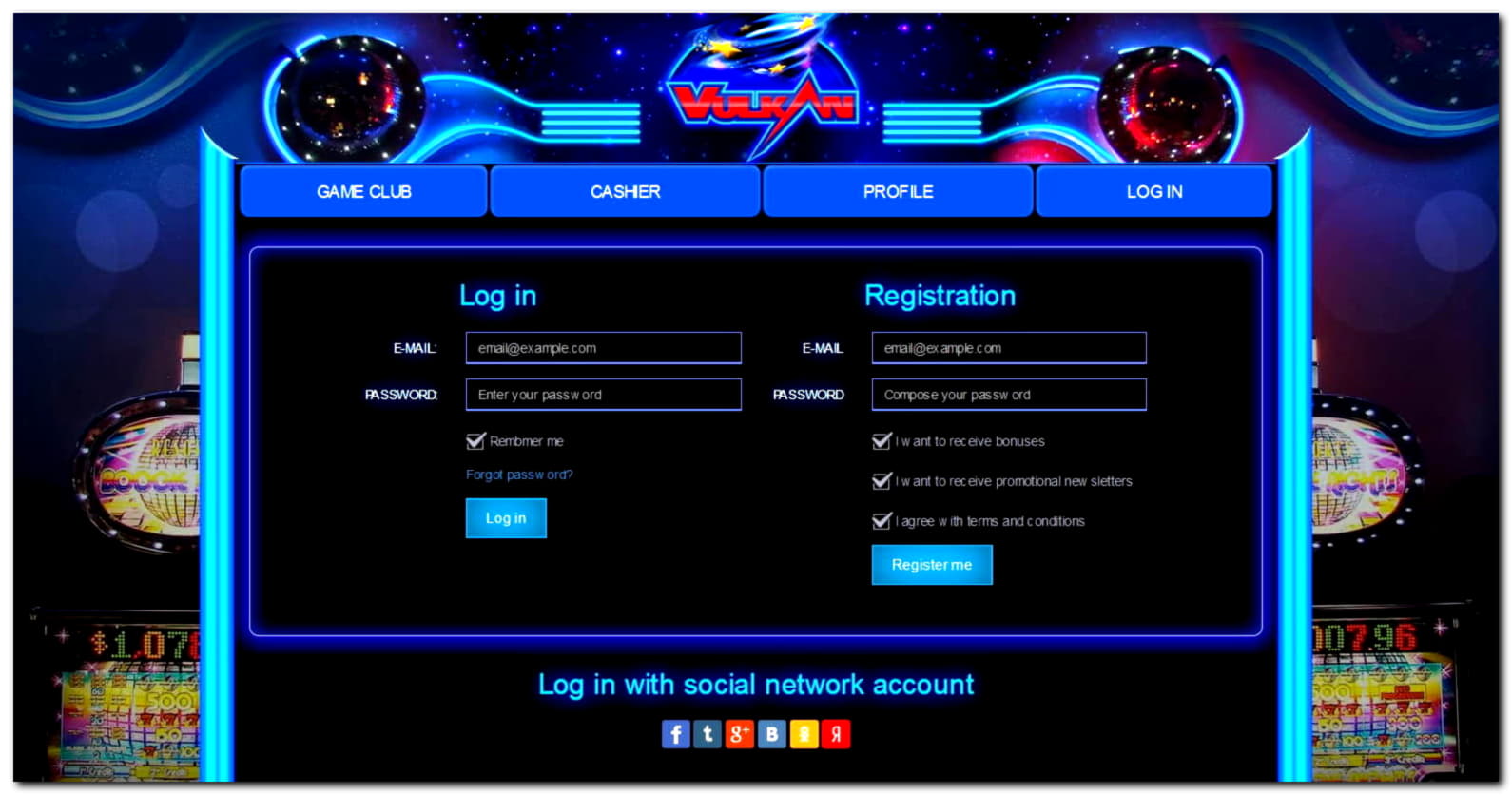 115 free spins no deposit casino at Oshi Casino