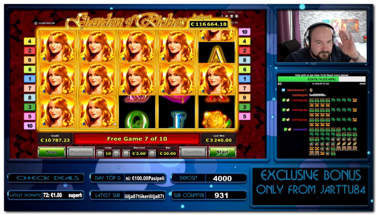 270 free spins casino at Wild Slots Casino