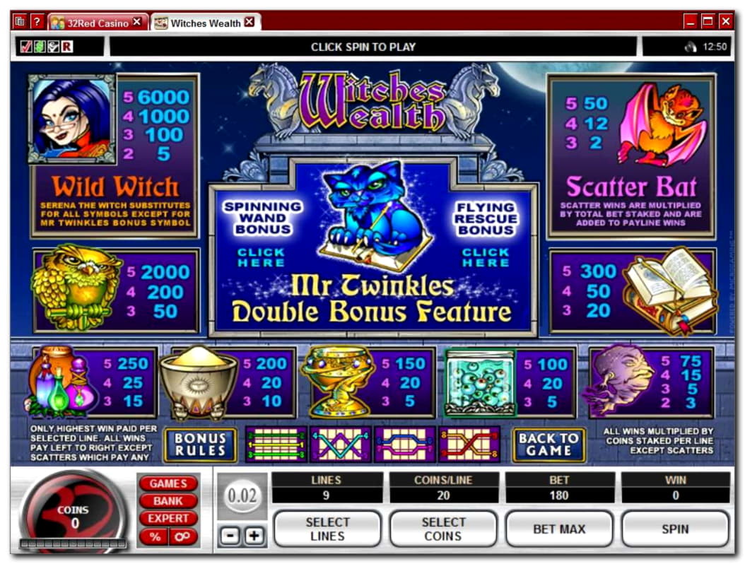 545% First Deposit Bonus at Wix Stars Casino