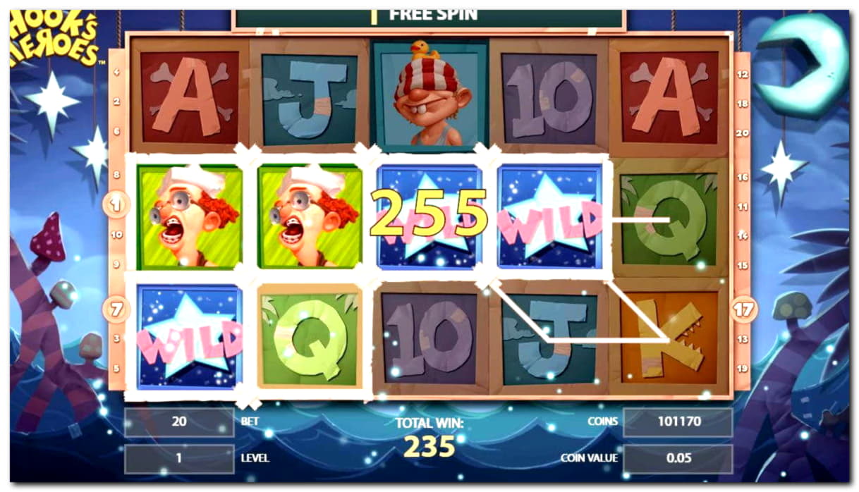 95 free spins at Magic Red Casino