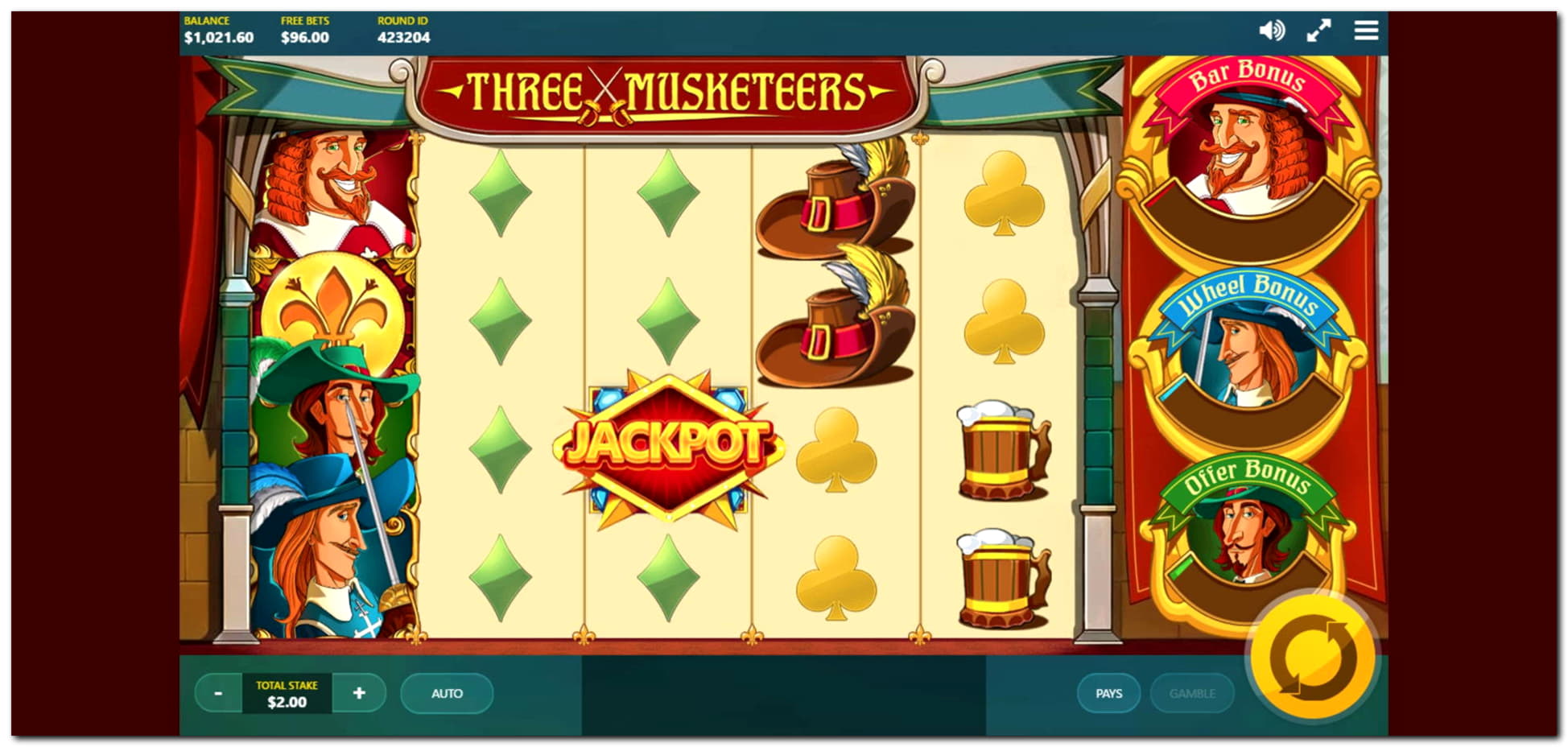 €235 Free chip at Oshi Casino