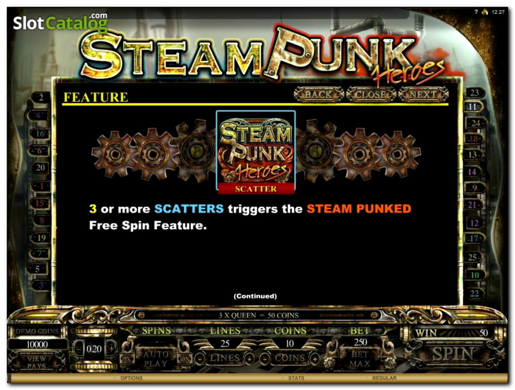 280 Trial Spins at CasiPlay Casino