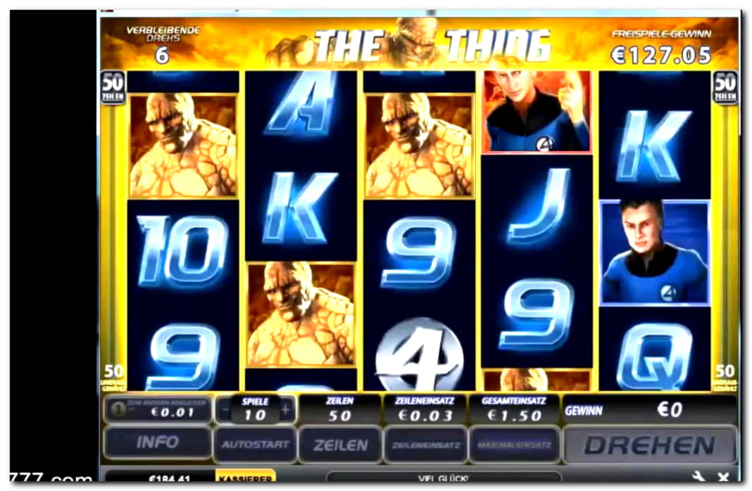 €605 FREE CHIP CASINO at Casino Luck