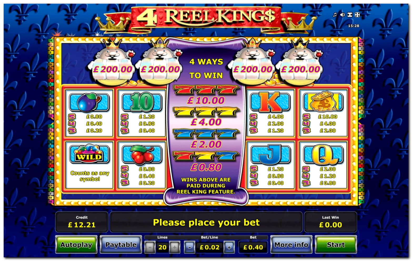 160 Free spins at Mansion Casino