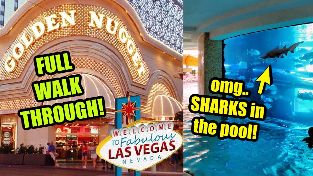 Golden Nugget Hotel and Online Casino Luxenburg in Las Vegas | FULL Walk through 2021