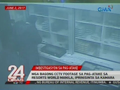 Mga bagong cctv footage sa pag-atake sa Resorts World Manila, iprinisinta sa kamara