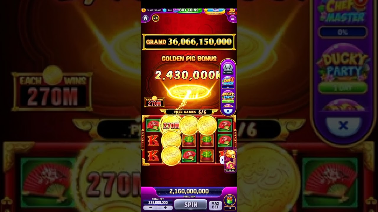 Big Wins@Jackpot World™️ - Slots Casino - Golden Pig Bunos Coin Respin
