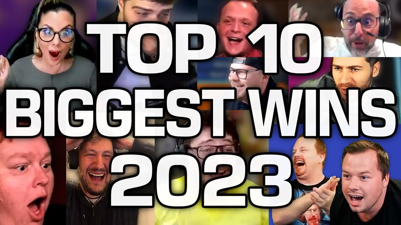 Top 10 Streamers Biggest Wins of 2023